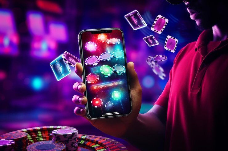 Teen Patti dealer with three cards